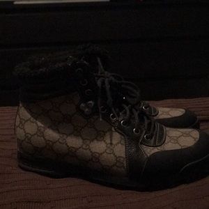 Gucci momogram Boots